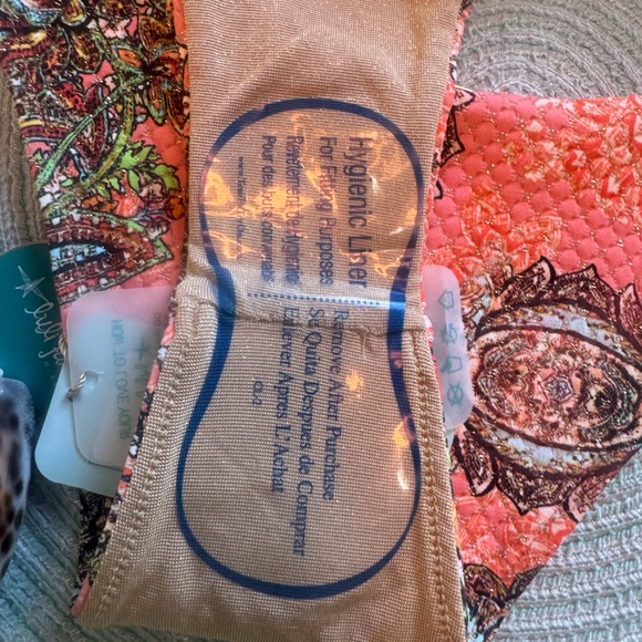 Luli Fama NWT 2024 Seashell Jewel high cut Brazilian reversible bikini bottom - Picture 12 of 13